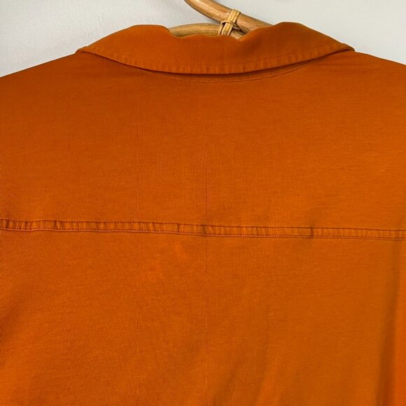 Arc'teryx Orange Short Sleeve Polo Men's XL - Picture 3 of 6